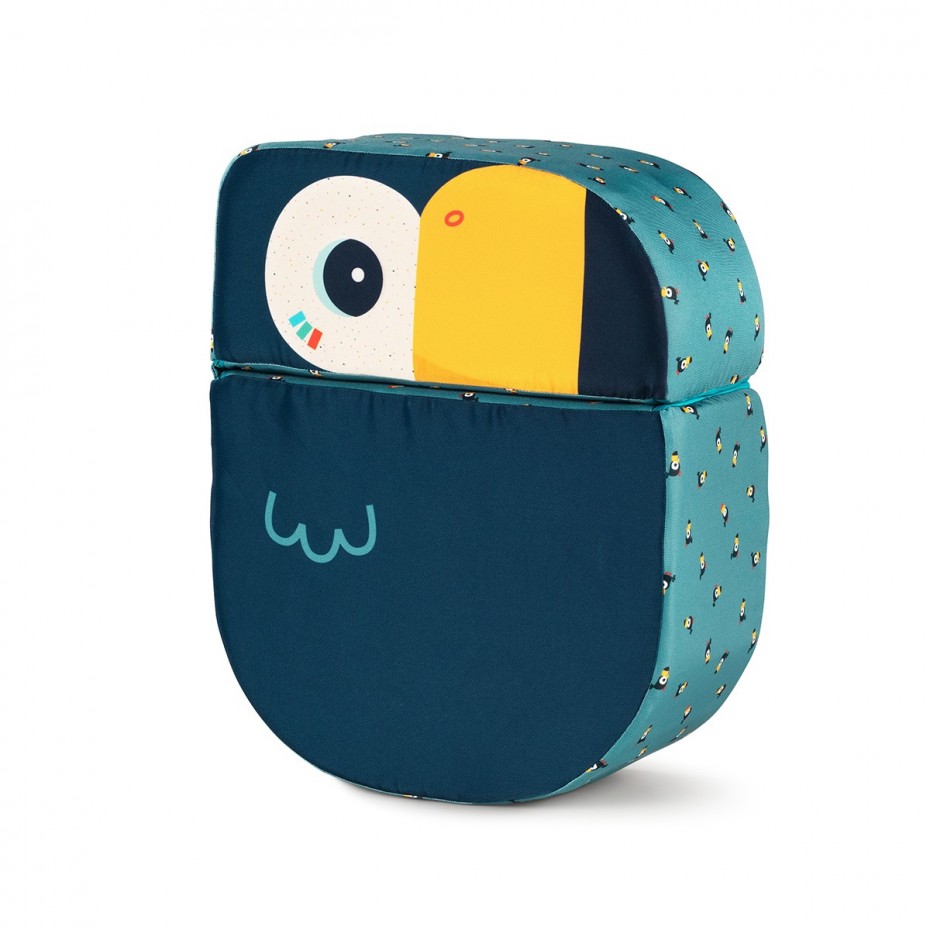 Pouf modulable Pablo le toucan