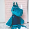 Grande peluche Marius le rhinoceros - 90 cm