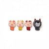 The wolf and the 3 little pigs fingerpuppets