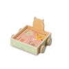 Louis pull along picnic car & shape sorter