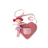 Aline doll with heart bag